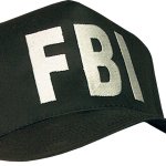 FBI hat transparent background sideview