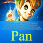 Peter Pan | image tagged in peter pan,evil peter pan,evil tinker bell | made w/ Imgflip meme maker