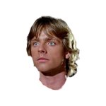 Star Wars Luke Skywalker head png