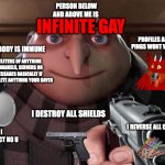 gru gun infinite gay