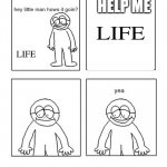 Yea | HELP ME | image tagged in hey little man hows it goin | made w/ Imgflip meme maker