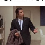 Hello | When people mention upvote begging, but not follower begging | image tagged in confused travolta | made w/ Imgflip meme maker