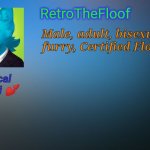 RetroTheFloof's Official Announcement Template
