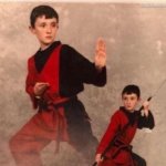martial arts kid template