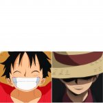 Luffy when He knows the meaning template