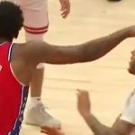 Embiid Punch Lonzo Ball