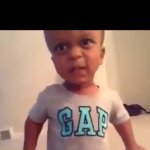 angry black baby
