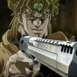 Dio with a gun