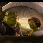 Shrek, fiona, carriage template