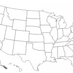 MAP OF USA template
