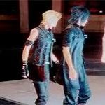 Prompto slaps Noctis's ass GIF Template