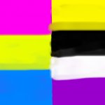 pansexual/nonbinary flag template