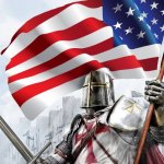 AMERICAN templar - crusader knight meme
