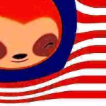 slothland flag deep-fried