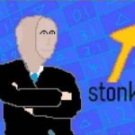 MS Paint stonks