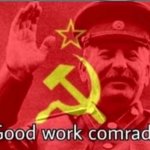 Comrade Stalin template