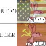 USA and USSR meme