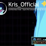 Kris_official Announcement temp 2 (Thanks Memegamer3_Animated) template