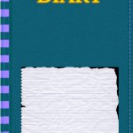Diary of a Wimpy Kid Blank cover template