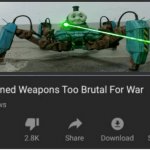 Top 10 weapons banned from war | image tagged in top 10 weapons banned from war | made w/ Imgflip meme maker