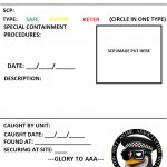 A.T.F. SCP Document template