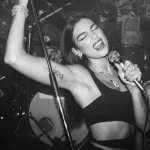 Dua Lipa singing