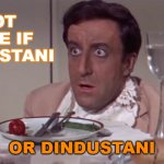 Not Sure If Hindustani or Dindustani | NOT SURE IF HINDUSTANI; OR DINDUSTANI | image tagged in indian guy hrundi v bakshi | made w/ Imgflip meme maker