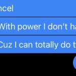 Cancelling