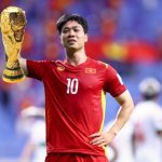 Nguyen Cong Phuong with the world cup  trophy template