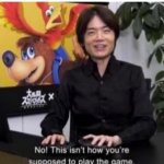 Sakurai This isn't how you're supposed to play the game