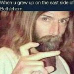 East side Jesus meme