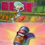 Canned turkey