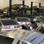 LOTS OF DELOREANS