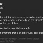 Definition of a joke template