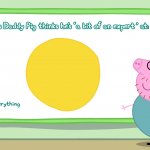 Daddy Pig Expert template