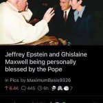 Jeffrey Epstein Ghislaine Maxwell Pope