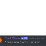 You are now a follower of Jesus. template