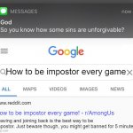 So you know that some sins are unforgivable | How to be impostor every game; www.reddit.com; How to be impostor every game! - r/AmongUs; Leaving and joining back is the best way to be impostor. Just beware though, you might get banned for 5 minutes. | image tagged in so you know that some sins are unforgivable,among us | made w/ Imgflip meme maker