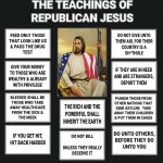 Republican Jesus teaching