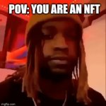 Imagine spending millions on a picture | POV: YOU ARE AN NFT | image tagged in gifs,nft,screenshot,camera | made w/ Imgflip video-to-gif maker