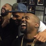 Rappers laughing