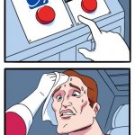 2 buttons | ME | image tagged in 2 buttons,spoon,uno reverse card,lol | made w/ Imgflip meme maker