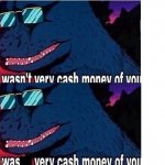 Godzilla Cash Money template
