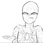 Confused Spiderman template