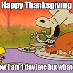 Why is the National Bird of Turkey not the Turkey | Happy Thanksgiving; I know I am 1 day late but whatever | image tagged in charlie brown thanksgiving | made w/ Imgflip meme maker