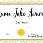 Lame joke award