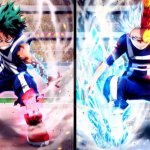 Deku vs todoroki meme