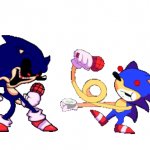 Sunky and sonic exe meme