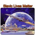 futuristic world | Slavic Lives Matter | image tagged in futuristic world,slavic lives matter | made w/ Imgflip meme maker