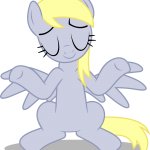 Shrugged Derpy Hooves (MLP)